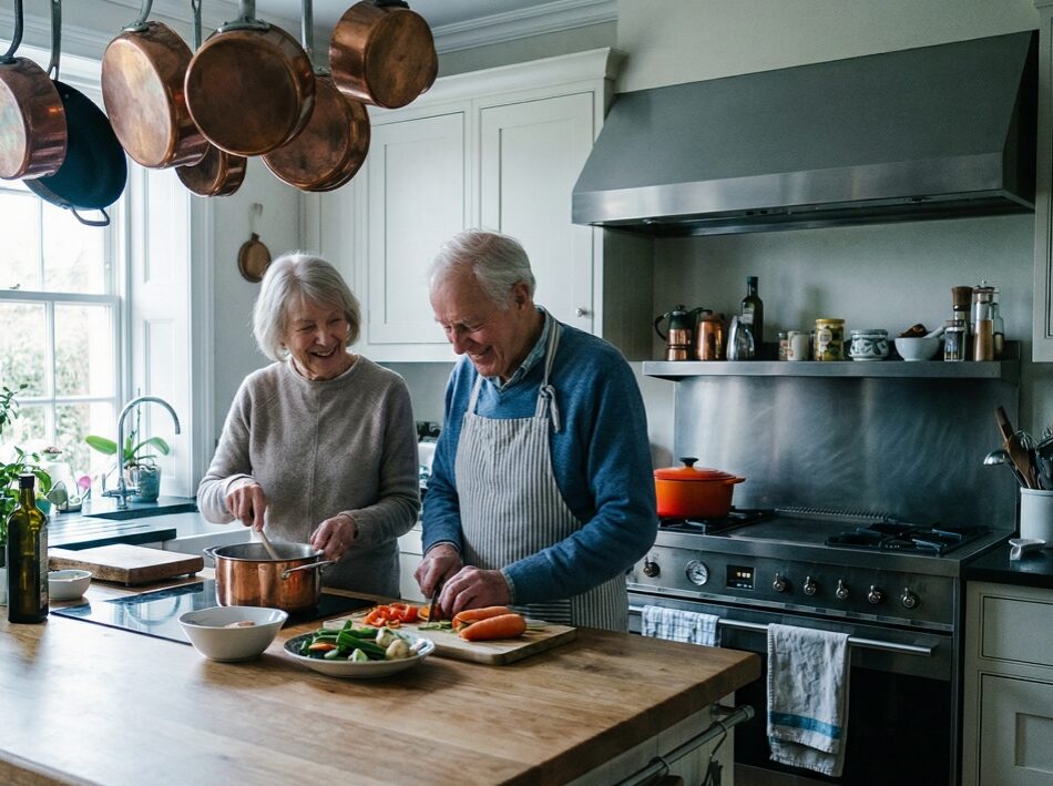 Tenha atenção redobrada na cozinha - Cuidados com idosos em casa